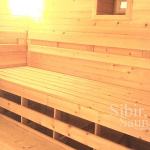 Сауна: Кедровая баня на дровах