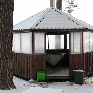 Сауна: Русская баня на дровах